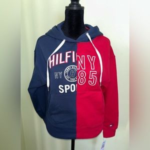Tommy Hilfiger Sport- Two-Tone Sweatshirt- Size XS